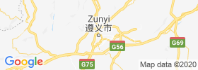 Zunyi map